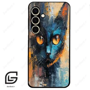 قاب گوشی سامسونگ اس 24 نرمال (Galaxy S24 5G ) طرح گربه کد 2397