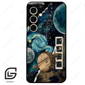 قاب گوشی سامسونگ اس 24 نرمال (Galaxy S24 5G ) طرح کهکشان کد 2401