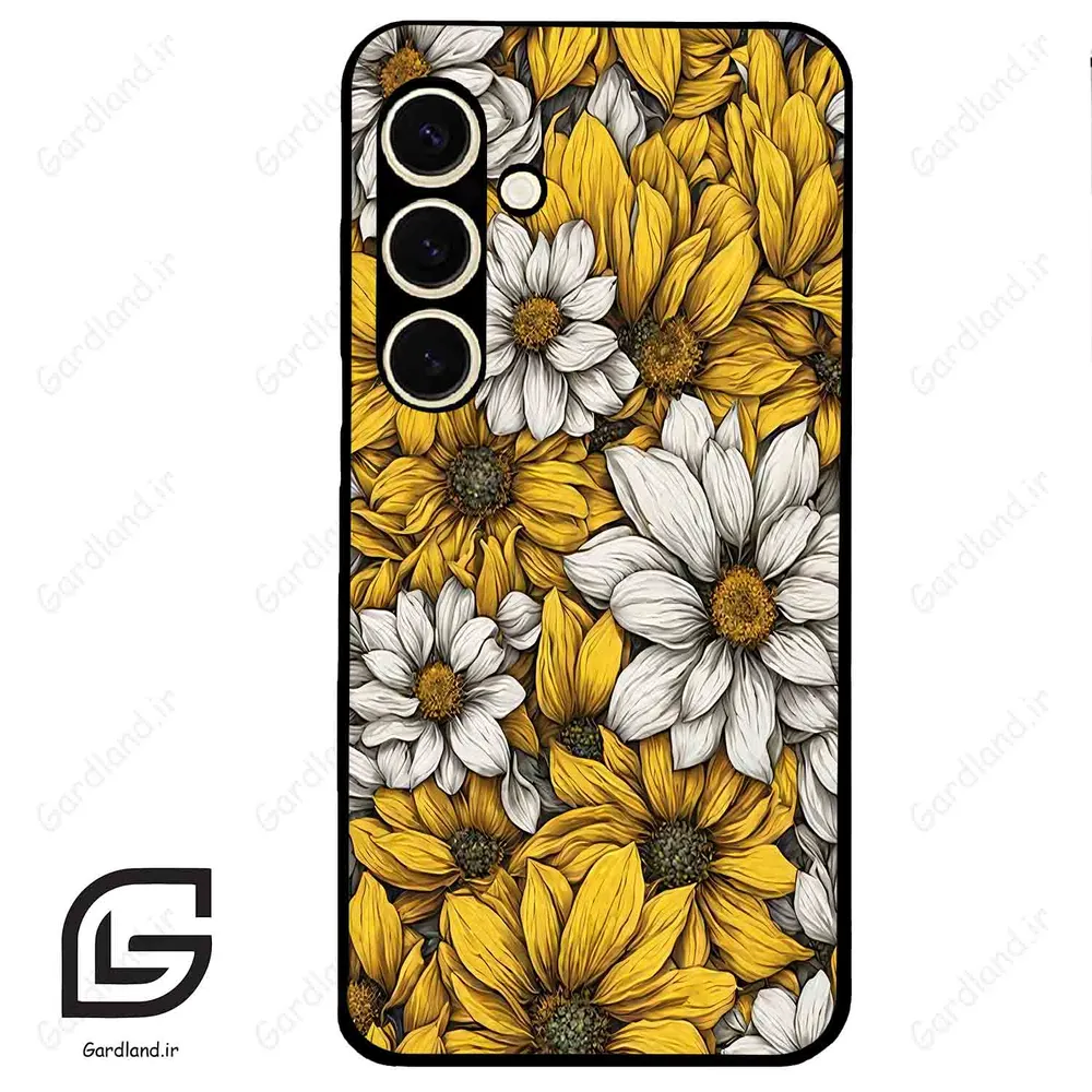 قاب گوشی سامسونگ اس 24 نرمال (Galaxy S24 5G ) طرح گل کد 2402