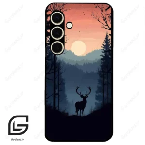 قاب گوشی سامسونگ اس 24 نرمال (Galaxy S24 5G ) طرح گوزن کد 2406