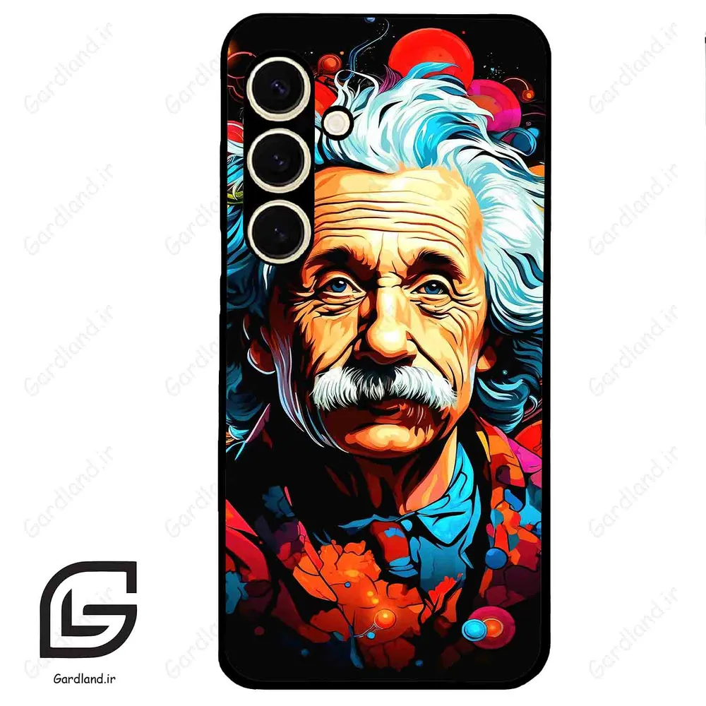 قاب گوشی سامسونگ اس 24 نرمال (Galaxy S24 5G ) طرح انیشتین کد 2407