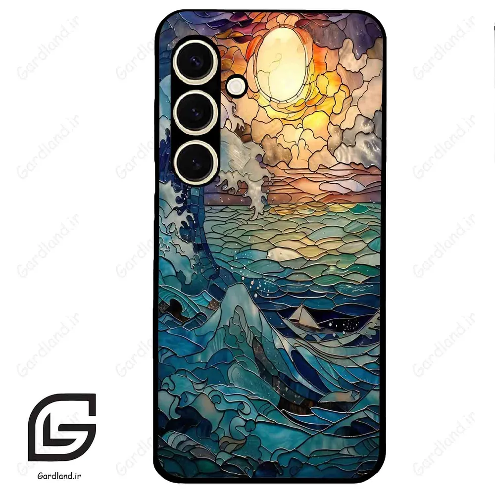 قاب گوشی سامسونگ اس 24 نرمال (Galaxy S24 5G ) طرح موج کد 2413