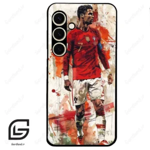 قاب گوشی سامسونگ اس 24 نرمال (Galaxy S24 5G ) طرح رونالدو کد 2419