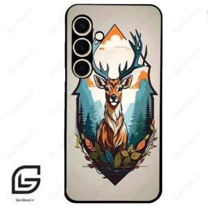 قاب گوشی سامسونگ اس 24 نرمال (Galaxy S24 5G ) طرح گوزن کد 2429