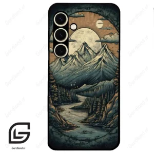 قاب گوشی سامسونگ اس 24 نرمال (Galaxy S24 5G ) طرح طبیعت کد 2432