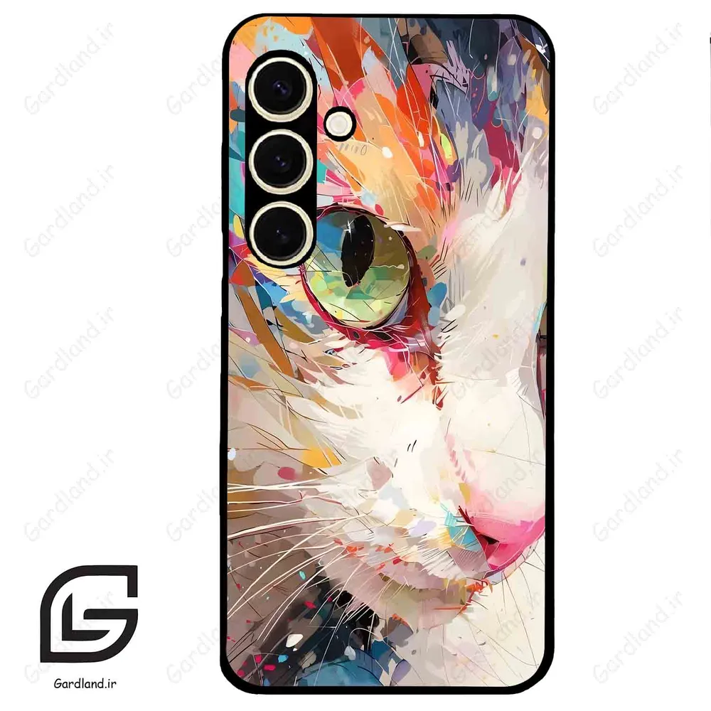 قاب گوشی سامسونگ اس 24 نرمال (Galaxy S24 5G ) طرح گربه کد 2437