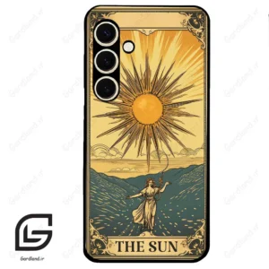 قاب گوشی سامسونگ اس 24 نرمال (Galaxy S24 5G ) طرح خورشید کد 2439