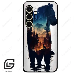 قاب گوشی سامسونگ اس 24 نرمال (Galaxy S24 5G ) طرح خرس کد 2449