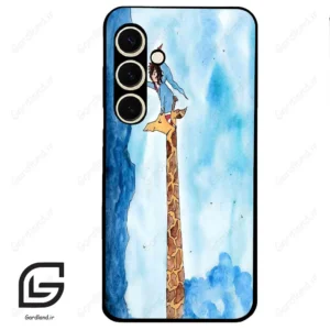 قاب گوشی سامسونگ اس 24 نرمال (Galaxy S24 5G ) طرح زرافه کد 2456