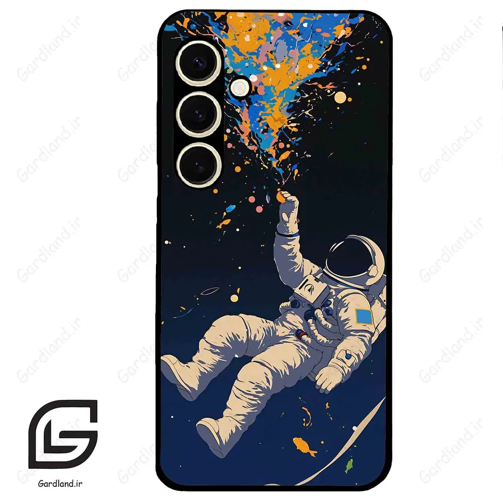 قاب گوشی سامسونگ اس 24 نرمال (Galaxy S24 5G ) طرح فضانورد کد 2484