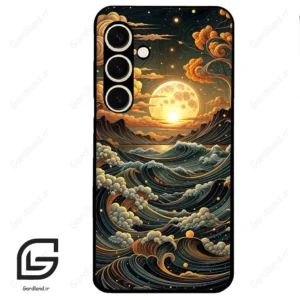 قاب گوشی سامسونگ اس 24 نرمال (Galaxy S24 5G ) طرح غروب کد 2505