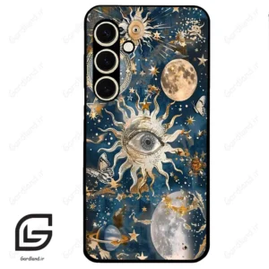 قاب گوشی سامسونگ اس 24 نرمال (Galaxy S24 5G ) طرح خورشید کد 2511