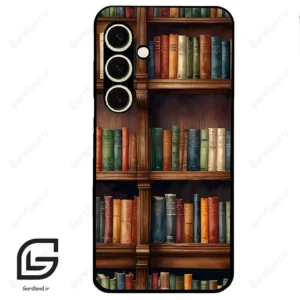 قاب گوشی سامسونگ اس 24 نرمال (Galaxy S24 5G ) طرح کتابخانه کد 2527