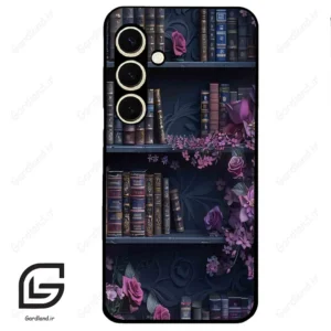 قاب گوشی سامسونگ اس 24 نرمال (Galaxy S24 5G ) طرح کتابخانه کد 2529