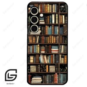 قاب گوشی سامسونگ اس 24 نرمال (Galaxy S24 5G ) طرح کتابخانه کد 2533