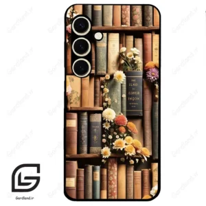قاب گوشی سامسونگ اس 24 نرمال (Galaxy S24 5G ) طرح کتابخانه کد 2534