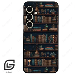 قاب گوشی سامسونگ اس 24 نرمال (Galaxy S24 5G ) طرح کتابخانه کد 2536