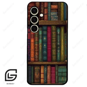 قاب گوشی سامسونگ اس 24 نرمال (Galaxy S24 5G ) طرح کتابخانه کد 2538