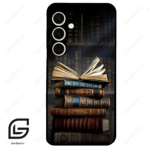قاب گوشی سامسونگ اس 24 نرمال (Galaxy S24 5G ) طرح کتابخانه کد 2539