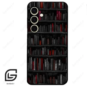 قاب گوشی سامسونگ اس 24 نرمال (Galaxy S24 5G ) طرح کتابخانه کد 2540