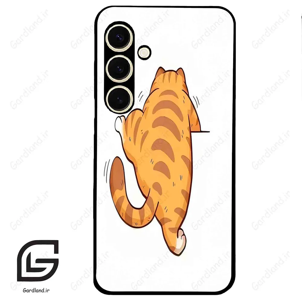 قاب گوشی سامسونگ اس 24 نرمال (Galaxy S24 5G ) طرح گربه کد 2553