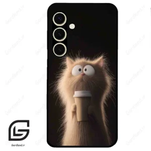 قاب گوشی سامسونگ اس 24 نرمال (Galaxy S24 5G ) طرح گربه کد 2567