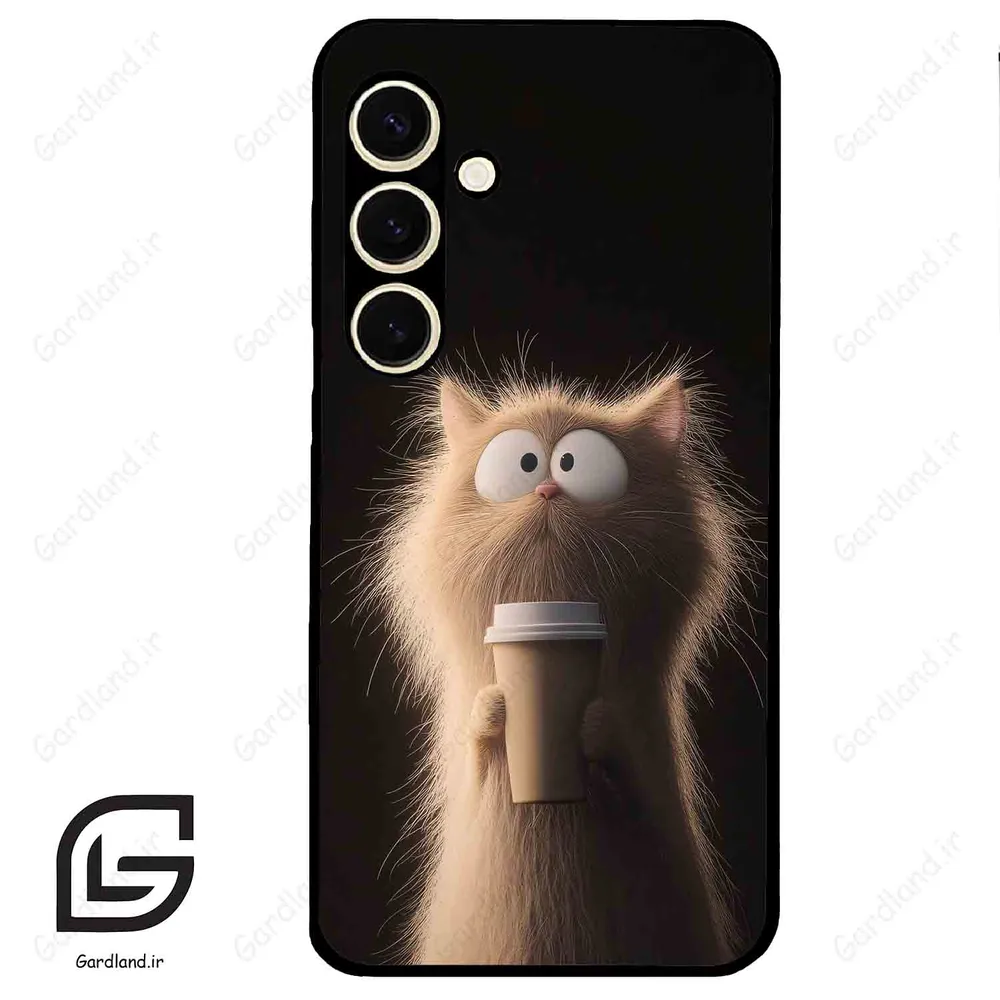 قاب گوشی سامسونگ اس 24 نرمال (Galaxy S24 5G ) طرح گربه کد 2567