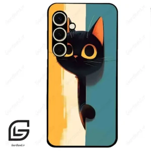 قاب گوشی سامسونگ اس 24 نرمال (Galaxy S24 5G ) طرح گربه کد 2581