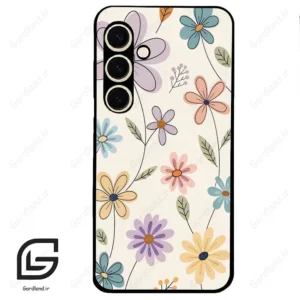 قاب گوشی سامسونگ اس 24 نرمال (Galaxy S24 5G ) طرح گل کد 2587