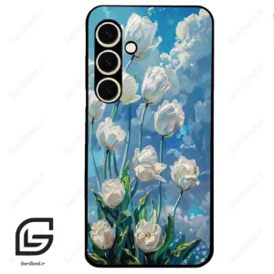قاب گوشی سامسونگ اس 24 نرمال (Galaxy S24 5G ) طرح گل کد 2597