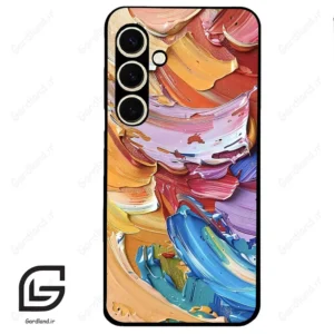 قاب گوشی سامسونگ اس 24 نرمال (Galaxy S24 5G ) طرح رنگی کد 2613