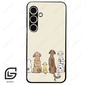 قاب گوشی سامسونگ اس 24 نرمال (Galaxy S24 5G ) طرح سگ کد 2630