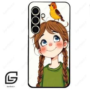 قاب گوشی سامسونگ اس 24 نرمال (Galaxy S24 5G ) طرح دختر کد 2640