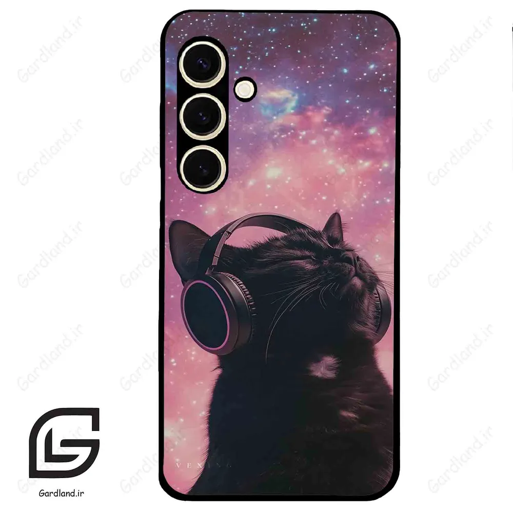 قاب گوشی سامسونگ اس 24 نرمال (Galaxy S24 5G ) طرح گربه کد 2641