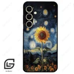 قاب گوشی سامسونگ اس 24 نرمال (Galaxy S24 5G ) طرح افتابگردان کد 2652