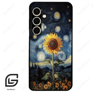 قاب گوشی سامسونگ اس 24 نرمال (Galaxy S24 5G ) طرح افتابگردان کد 2652