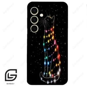 قاب گوشی سامسونگ اس 24 نرمال (Galaxy S24 5G ) طرح گربه کد 2653