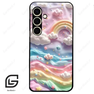 قاب گوشی سامسونگ اس 24 نرمال (Galaxy S24 5G ) طرح رنگارنگ کد 2656