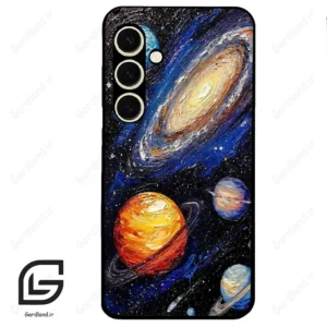 قاب گوشی سامسونگ اس 24 نرمال (Galaxy S24 5G ) طرح فضا کد 2657