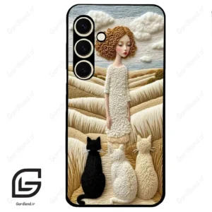 قاب گوشی سامسونگ اس 24 نرمال (Galaxy S24 5G ) طرح دخترانه کد 2679