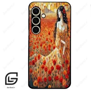 قاب گوشی سامسونگ اس 24 نرمال (Galaxy S24 5G ) طرح دختر کد 2703
