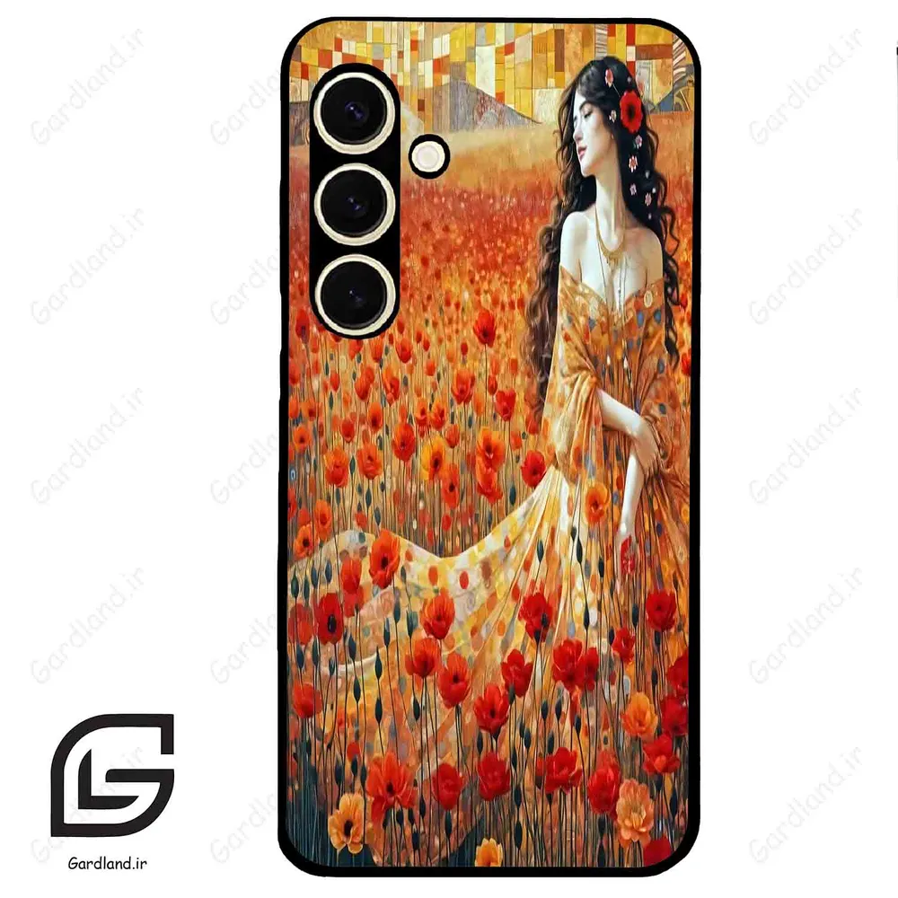 قاب گوشی سامسونگ اس 24 نرمال (Galaxy S24 5G ) طرح دختر کد 2703