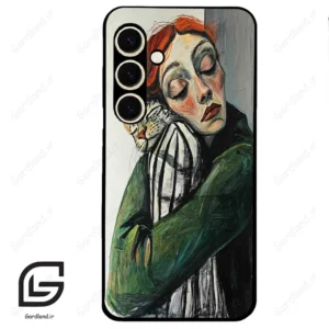 قاب گوشی سامسونگ اس 24 نرمال (Galaxy S24 5G ) طرح گربه کد 2709