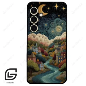 قاب گوشی سامسونگ اس 24 نرمال (Galaxy S24 5G ) طرح دهکده کد 2736
