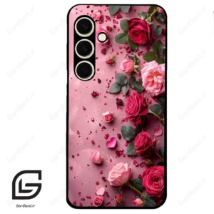 قاب گوشی سامسونگ اس 24 نرمال (Galaxy S24 5G ) طرح رز کد 2744