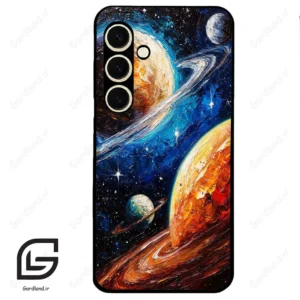 قاب گوشی سامسونگ اس 24 نرمال (Galaxy S24 5G ) طرح زحل کد 2765