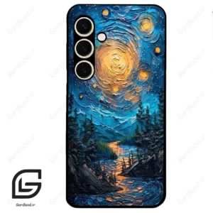 قاب گوشی سامسونگ اس 24 نرمال (Galaxy S24 5G ) طرح ابرنگ کد 2792