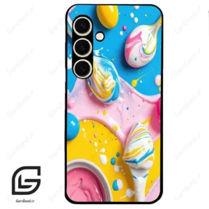قاب گوشی سامسونگ اس 24 نرمال (Galaxy S24 5G ) طرح رنگارنگ کد 2793