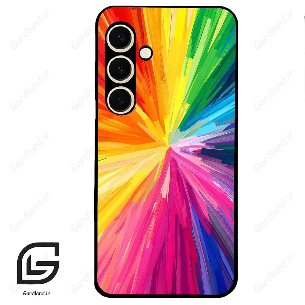 قاب گوشی سامسونگ اس 24 نرمال (Galaxy S24 5G ) طرح رنگارنگ کد 2877