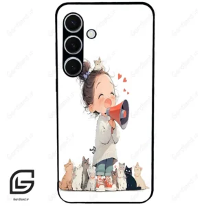 قاب گوشی سامسونگ اس 24 پلاس (Galaxy S24 Plus ) طرح دخترانه کد 2027